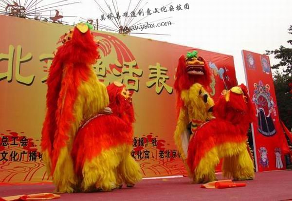 中国龙狮文化+吴桥县观道创意文化杂技团