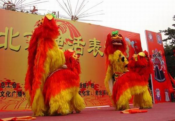 中国狮子舞的来历